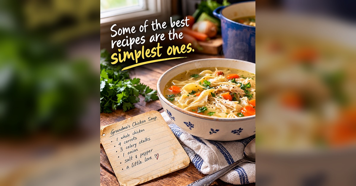 Some of the Best Recipes Are the Simplest Ones
