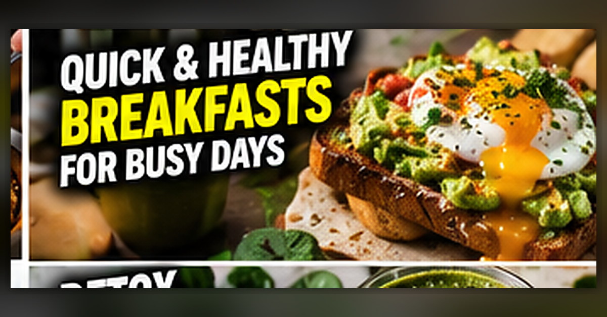 Quick & Healthy Breakfasts for Busy Days